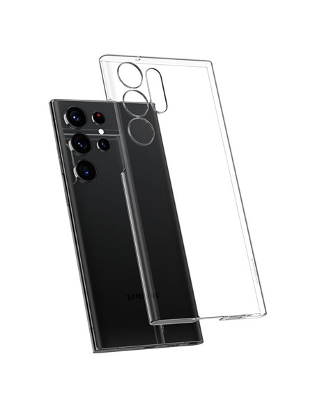 Husă Spigen Samsung S23 Ultra, Airskin, Crystal Clear Husă Spigen Samsung S23 Ultra, Airskin, Crystal Clear