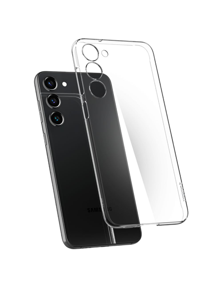 Husă Spigen Samsung S23+, Airskin, Crystal Clear