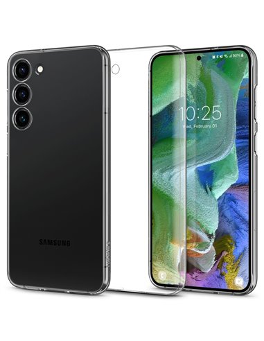 Husă Spigen Samsung S23+, Airskin, Crystal Clear