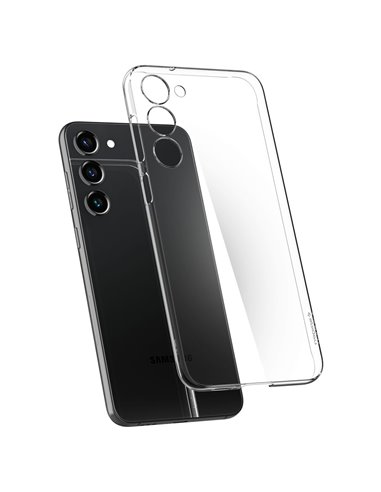 Husă Spigen Samsung S23+, Airskin, Crystal Clear