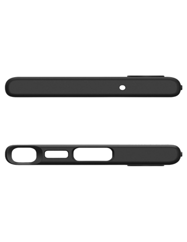 Чехол Spigen Samsung S23 Ultra, Liquid Air, Матовый черный