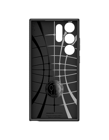 Чехол Spigen Samsung S23 Ultra, Liquid Air, Матовый черный