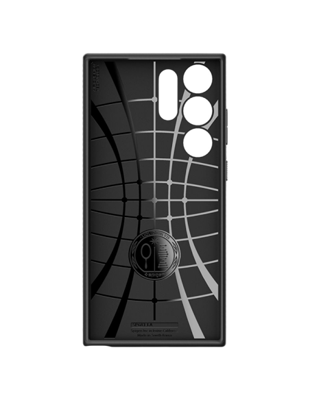 Чехол Spigen Samsung S23 Ultra, Liquid Air, Матовый черный