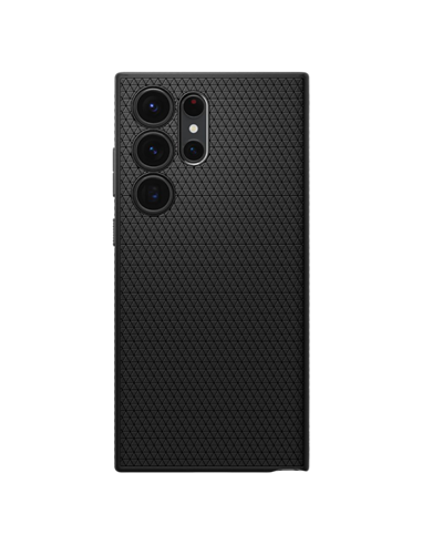 Чехол Spigen Samsung S23 Ultra, Liquid Air, Матовый черный