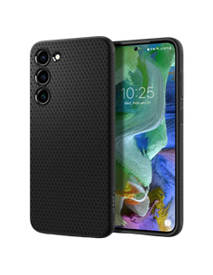 Husă Spigen Samsung S23+, Liquid Air, Negru mat