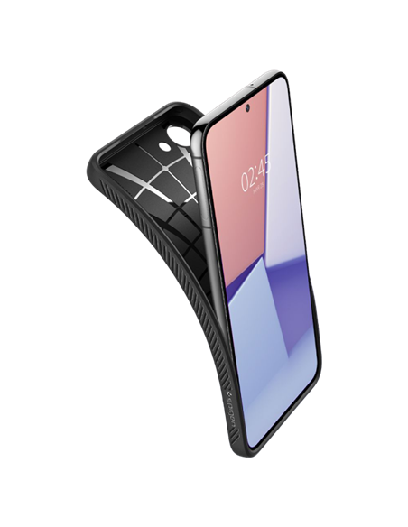 Чехол Spigen Samsung S23+, Liquid Air, Матовый черный Чехол Spigen Samsung S23+, Liquid Air, Матовый черный