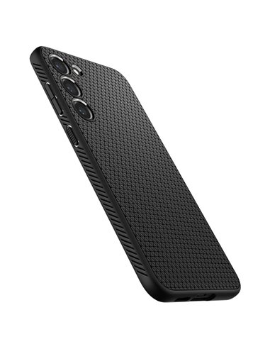 Чехол Spigen Samsung S23+, Liquid Air, Матовый черный