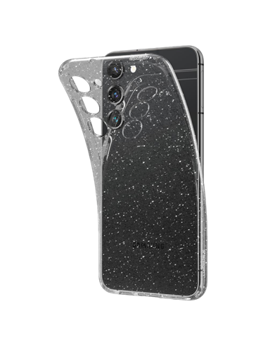 Чехол Spigen Samsung S23, Liquid Crystal, Блестящий Кристалл