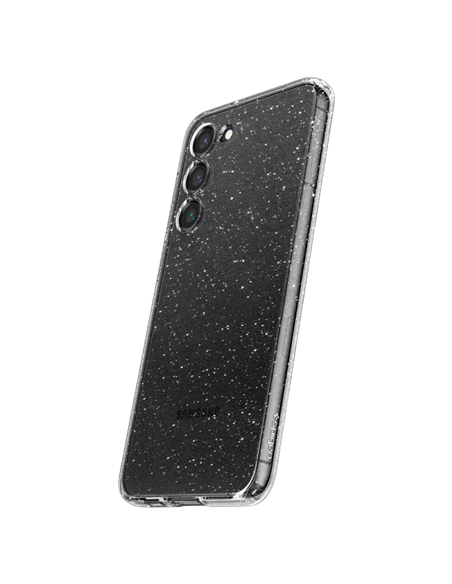 Чехол Spigen Samsung S23, Liquid Crystal, Блестящий Кристалл