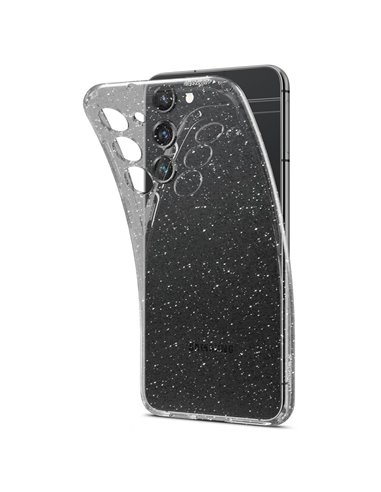 Husă Spigen Samsung S23, Liquid Crystal, Cristal cu sclipici