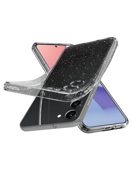 Husă Spigen Samsung S23, Liquid Crystal, Cristal cu sclipici Husă Spigen Samsung S23, Liquid Crystal, Cristal cu sclipici