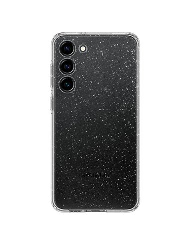Husă Spigen Samsung S23, Liquid Crystal, Cristal cu sclipici