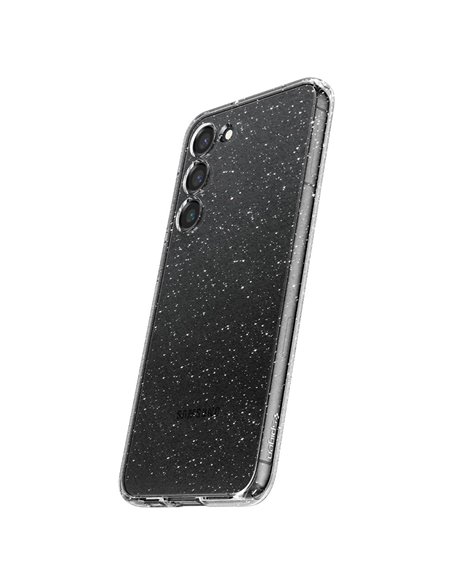 Husă Spigen Samsung S23+, Liquid Crystal, Cristal cu sclipici