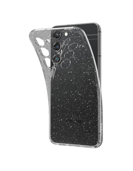 Husă Spigen Samsung S23+, Liquid Crystal, Cristal cu sclipici