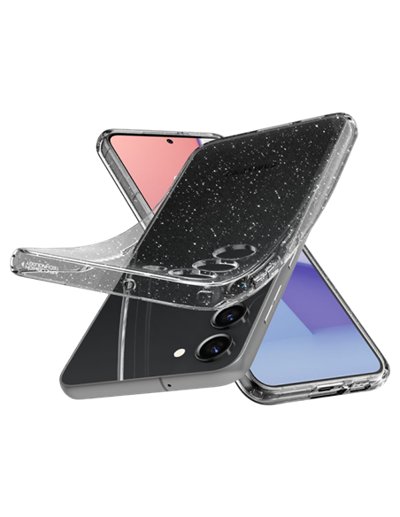 Husă Spigen Samsung S23+, Liquid Crystal, Cristal cu sclipici