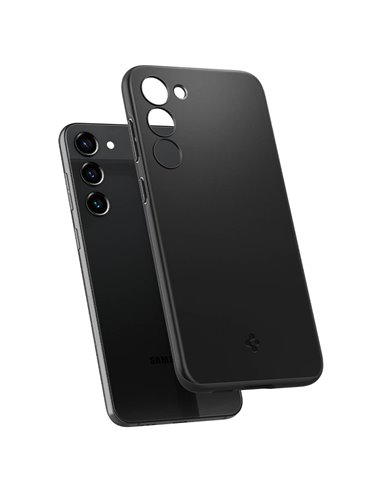 Husă Spigen Samsung S23+, Thin Fit, Negru