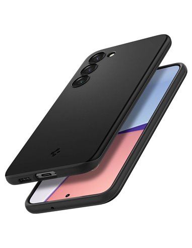 Husă Spigen Samsung S23+, Thin Fit, Negru