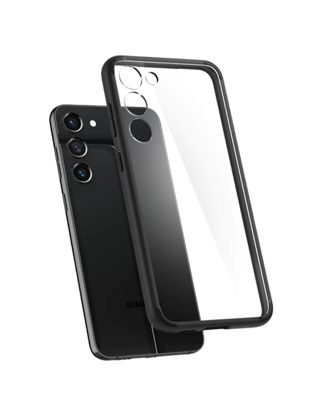 Чехол Spigen Samsung S23+, Ultra Hybrid, Матовый Черный