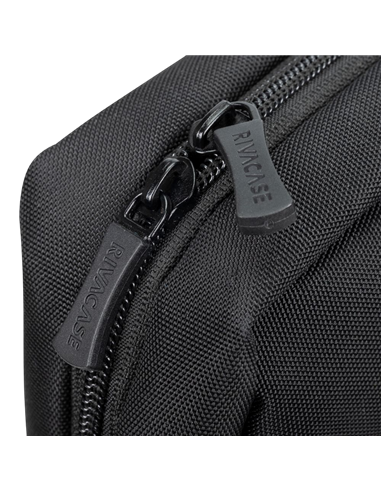 Сумка для ноутбука Rivacase 7531, 15.6", Eco-Friendly rPET Полиэстер, Чёрный