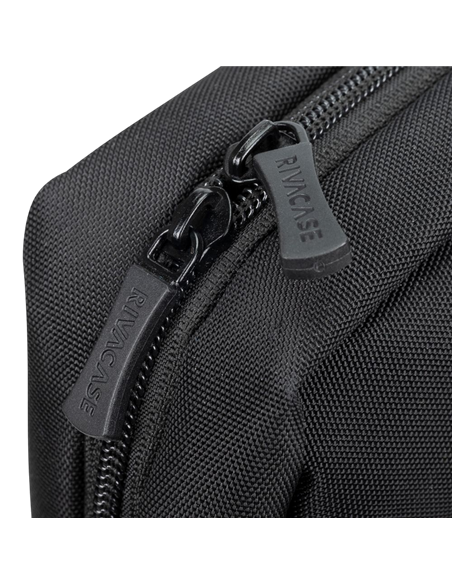 Сумка для ноутбука Rivacase 7531, 15.6", Eco-Friendly rPET Полиэстер, Чёрный