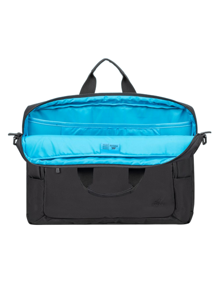 Geantă pentru Laptop Rivacase 7531, 15.6", Eco-Friendly rPET Poliester, Negru Geantă pentru Laptop Rivacase 7531, 15.6", Eco-Friendly rPET Poliester, Negru