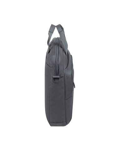 Geantă pentru Laptop RivaCase 7531, 16", Poliester RPET ECO-FRIENDLY, Gri