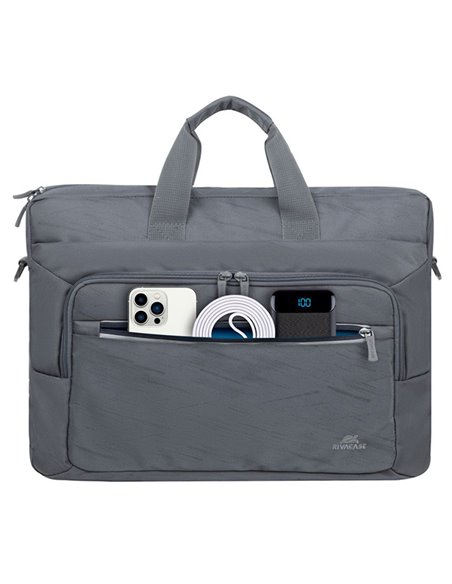Geantă pentru Laptop RivaCase 7531, 16", Poliester RPET ECO-FRIENDLY, Gri Geantă pentru Laptop RivaCase 7531, 16", Poliester RPET ECO-FRIENDLY, Gri