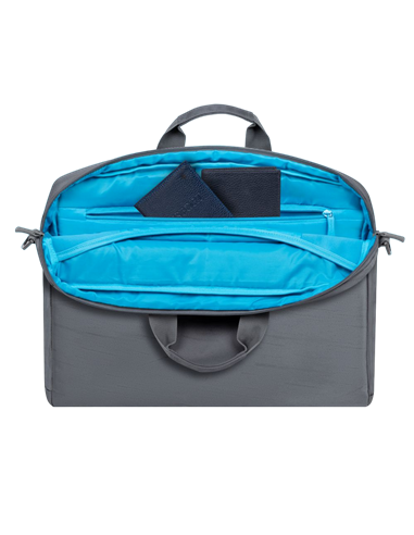 Geantă pentru Laptop RivaCase 7531, 16", Poliester RPET ECO-FRIENDLY, Gri