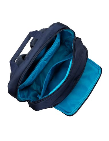 Rucsac pentru Laptop RivaCase 7561, 15.6", Poliester RPET ECO-FRIENDLY, Albastru-închis