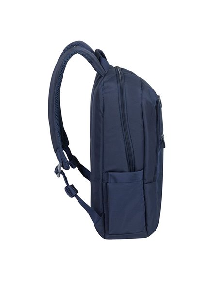 Rucsac pentru Laptop RivaCase 7561, 15.6", Poliester RPET ECO-FRIENDLY, Albastru-închis