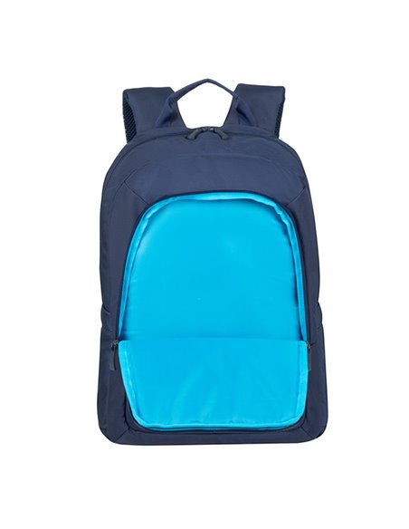 Rucsac pentru Laptop RivaCase 7561, 15.6", Poliester RPET ECO-FRIENDLY, Albastru-închis
