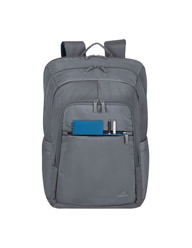 Rucsac pentru Laptop RivaCase 7569, 17.3", Poliester RPET ECO-FRIENDLY, Gri