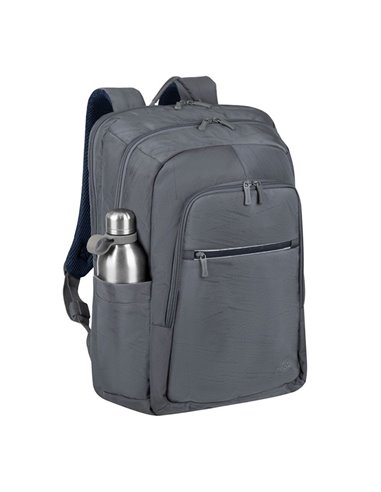 Rucsac pentru Laptop RivaCase 7569, 17.3", Poliester RPET ECO-FRIENDLY, Gri