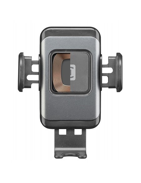 Автомобильный держатель Cellularline Hug Dual Pro 15W, Чёрный