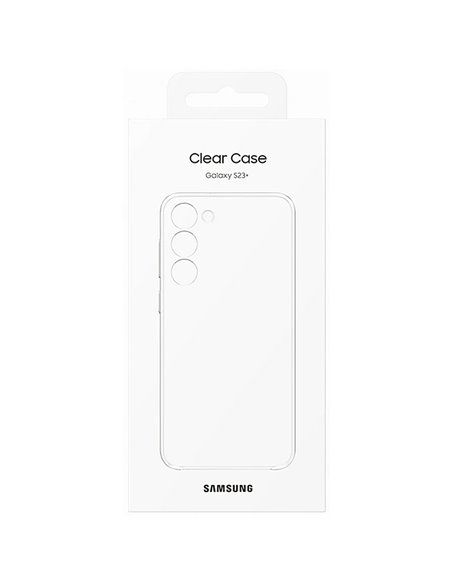 Husă Samsung Clear Cover for Galaxy S23+, Transparent