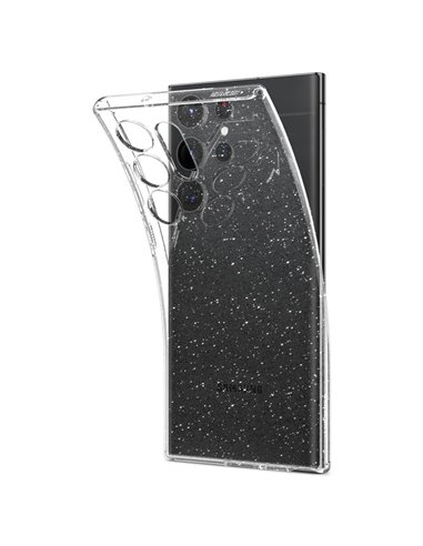 Husă Spigen Samsung S23 Ultra, Liquid Crystal, Cristal cu sclipici