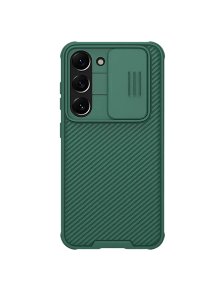 Husă Nillkin Galaxy S23+ Camshield Pro, Verde închis