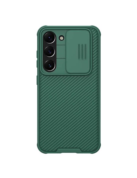 Husă Nillkin Galaxy S23+ Camshield Pro, Verde închis