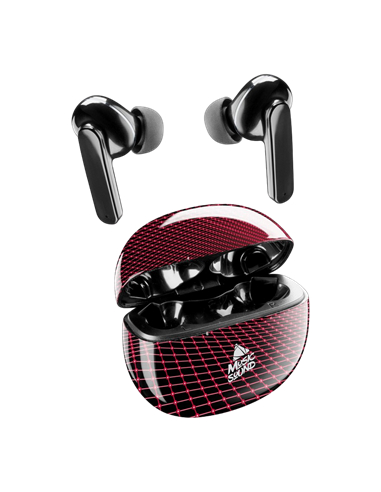 Căști Cellularline Music Sound Fantasy in ear, Negru/Rosu