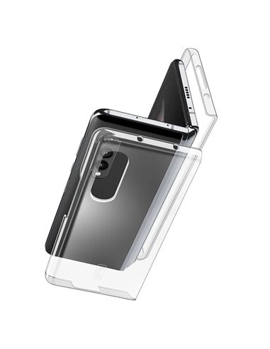 Чехол Cellularline Clear Case - Gal. Z Flip 4, Прозрачный