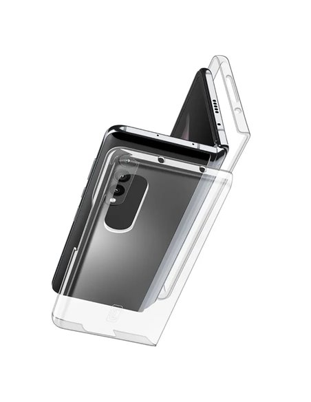 Чехол Cellularline Clear Case - Gal. Z Flip 4, Прозрачный Чехол Cellularline Clear Case - Gal. Z Flip 4, Прозрачный