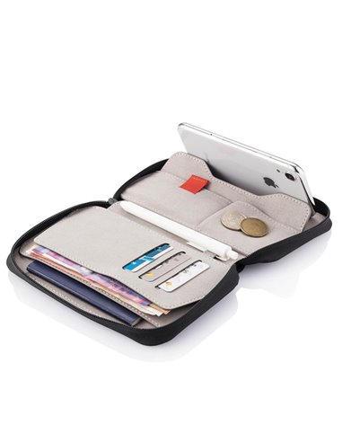 Organizator de călătorii XD-Design Passport Holder, Negru