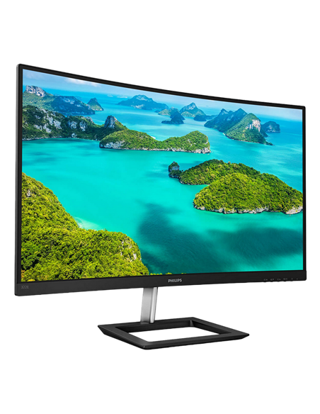 31,5" Монитор PHILIPS 325E1C, MVA 2560x1440 WQHD, Чёрный