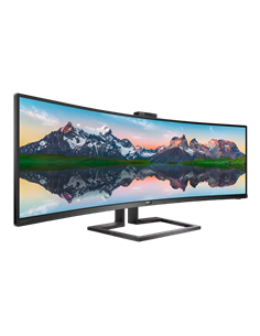 48,8" Monitor Philips 499P9H, VA 5120x1440 Dual QHD, Negru 2