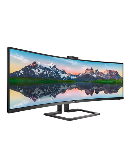 48,8" Monitor Philips 499P9H, VA 5120x1440 Dual QHD, Negru