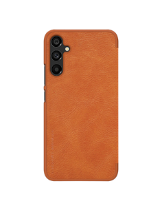 Чехол книжка Nillkin Galaxy A34 - Qin LC, Коричневый