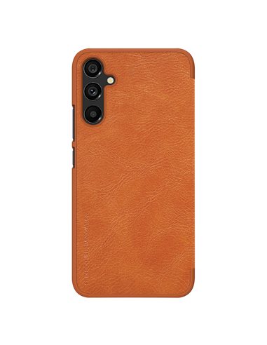Чехол книжка Nillkin Galaxy A34 - Qin LC, Коричневый