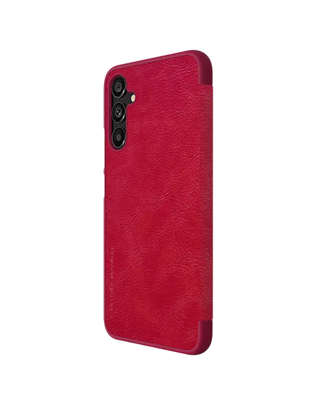 Husă tip carte Nillkin Galaxy A34 - Qin LC, Roșu