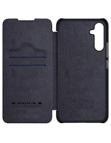 Husă tip carte Nillkin Galaxy A34 - Qin LC, Negru