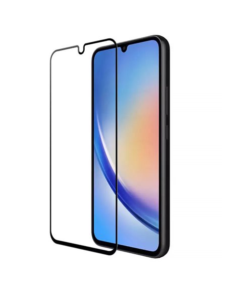 Защитное стекло Nillkin Galaxy A34 - Tempered Glass CP+ pro, Чёрный